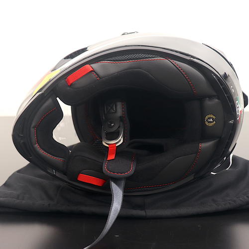 OEM Ducati Speed Evo Ultra Carbon Helmet | Carbon Fiber | Size: Large