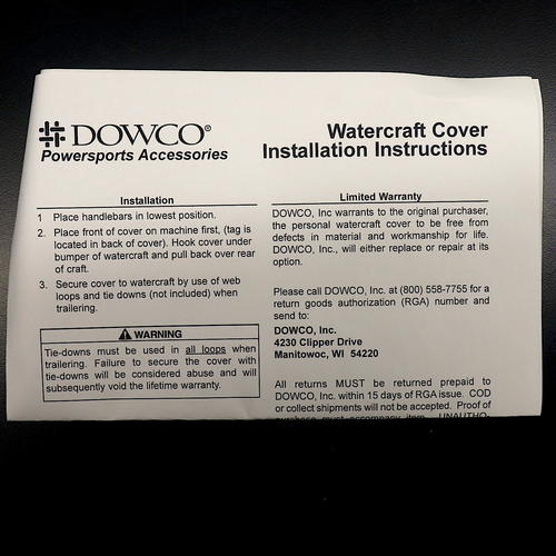 OEM Aquaguard Watercraft Cover | Yamaha XL 760, 1200 | 4004-0211