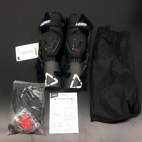 OEM Leatt Pro Carbon C Frame Knee Brace | Left & Right | Size: Large - XL |