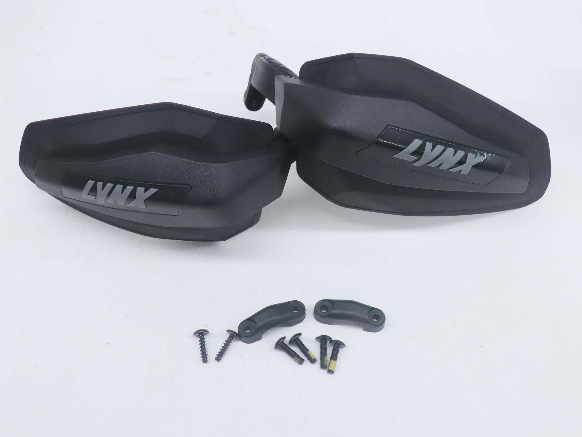 OPEN BOX - OEM Ski-Doo Flexible Lynx Handguards Mountain Black 860201591