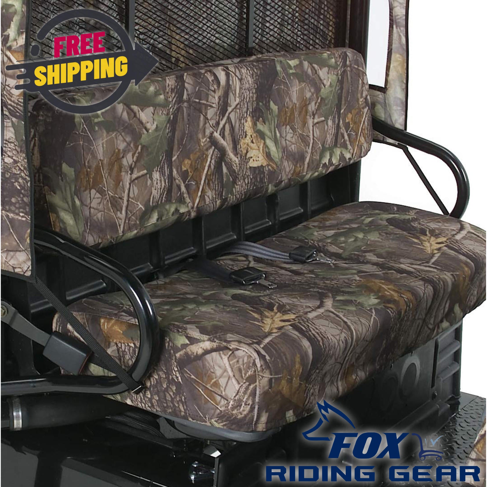 OEM Kawasaki Camo Seat Cover - Mule 3010 4010 - KAFT4-019RTX - Open Box