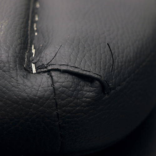 OEM Open Box Indian Leather Passenger Back Rest | Black | 2879666-01