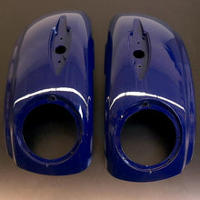 OPEN BOX OEM Indian Audio Saddlebag Lids | Blue | Pair | 2879656-640