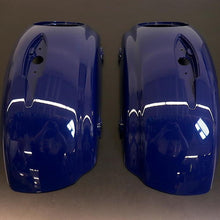 OPEN BOX OEM Indian Audio Saddlebag Lids | Blue | Pair | 2879656-640