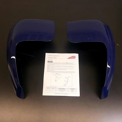 OPEN BOX OEM Indian Lower Fairing Kit | Blue | 2880286-640