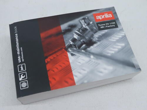 OEM Aprilia Owner Operator Manual 2019 Tuono V4 1100 RR 2Q000257 - OPEN BOX