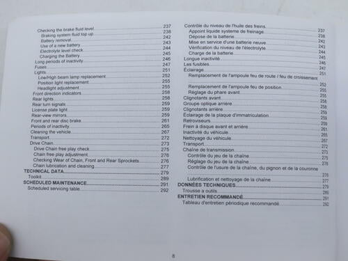 OEM Aprilia Owner Operator Manual 2019 Tuono V4 1100 RR 2Q000257 - OPEN BOX