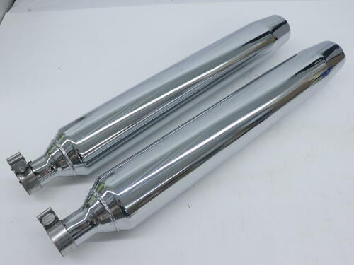 OEM Harley-Davidson Muffler Set Chrome Tri Glide - 64900244B - OPEN BOX