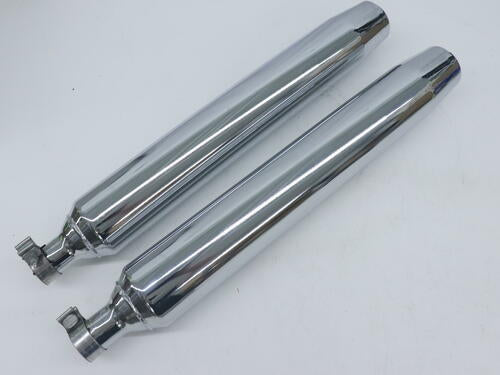 OEM Harley-Davidson Muffler Set Chrome Tri Glide - 64900244B - OPEN BOX