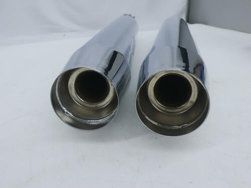 OEM Harley-Davidson Muffler Set Chrome Tri Glide - 64900244B - OPEN BOX