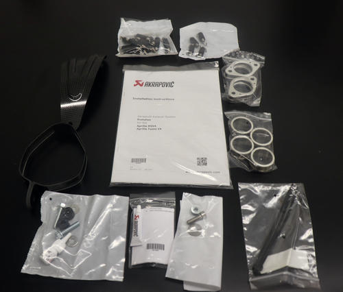 AKRAPOVIC RSV4/TUONO -1000&1100 EVOLUTION 1 FULL EXHAUST SYSTEM KIT - 2S000556