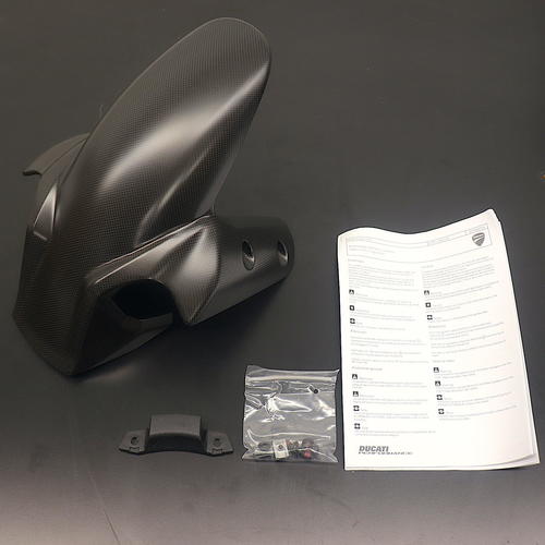 Ducati Multistrada 1200  Carbon Fiber Front Mudguard| Matte Finish
