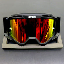 Fox Powersports I R1DE - AirTime Motocross Mx Goggles (Orange Mirror Lenses plus Clear Lenses)