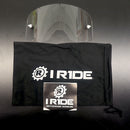 I RIDE Airtime Motocross Goggles with Spare Clear Lens and 5 Tear-Offs, Anti-Fog MX Dirt Bike Goggles with Orange Mirrored Lens, UV Protection, ATV UTV Off-Road Riding