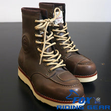 OPEN BOX OEM Indian Leather Classic Moc Riding Boots | Mens Size: 7 | Brown |286396307