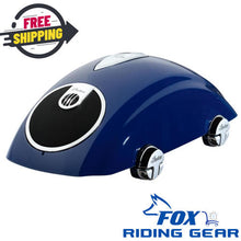 OPEN BOX OEM Indian Audio Saddlebag Lids | Blue | Pair | 2879656-640