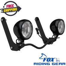 OPEN BOX OEM Indian Fork Driving Light | Gloss Black | Missing Item |  2880732-266