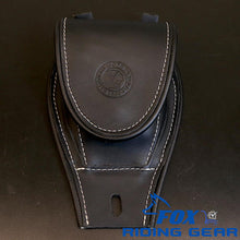 OPEN BOX OEM Indian Leather Tank Pouch | Black Leather | 2880142-01