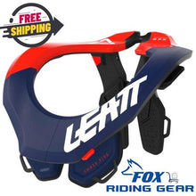 OEM Leatt MOTO 3.5 Neck Brace | Royal Blue & Red | Size: XXL | 1020003932