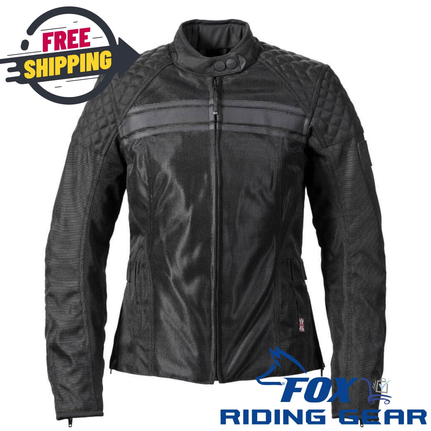 OPEN BOX OEM Triumph Waldron Mesh Motorcycle jacket | Women's Size: XXL | MLTS20104-XXL