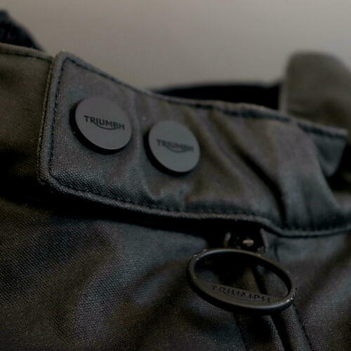 OPEN BOX OEM Triumph Braddan Wax Motorcycle Jacket | Mens Size: Medium | MTHS21103-XXL
