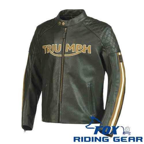 OPEN BOX OEM Triumph Braddan Air Race Motorcycle Jacket | Mens Size: XXL | MLES2337-XXL
