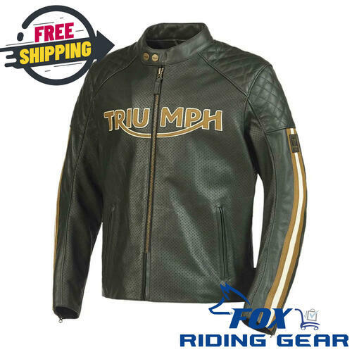 OPEN BOX OEM Triumph Braddan Air Race Motorcycle Jacket | Mens Size: XXL | MLES2337-XXL