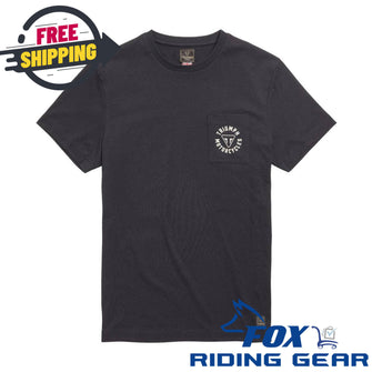 OPEN BOX OEM Triumph Newlyn Tee | Jet Black | Mens Size: Small | MTSS21028-S