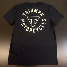 OPEN BOX OEM Triumph Newlyn Tee | Jet Black | Mens Size: Small | MTSS21028-S