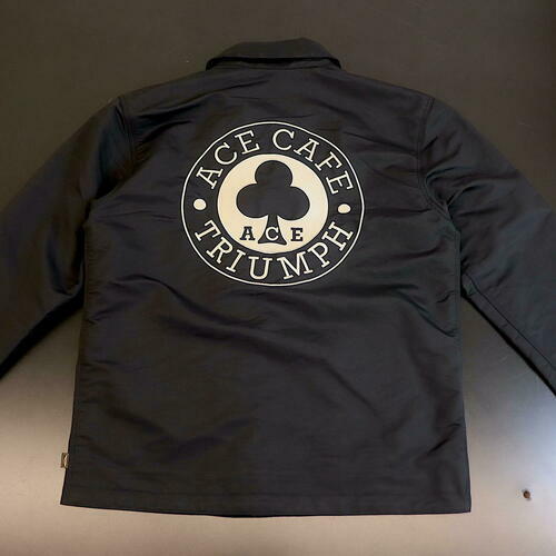 ACE CAFE TRIUMPH コーチジャケット　L OPEN BOX OEM Triumph Ace Cafe Coach Jacket | Mens Size: XXL