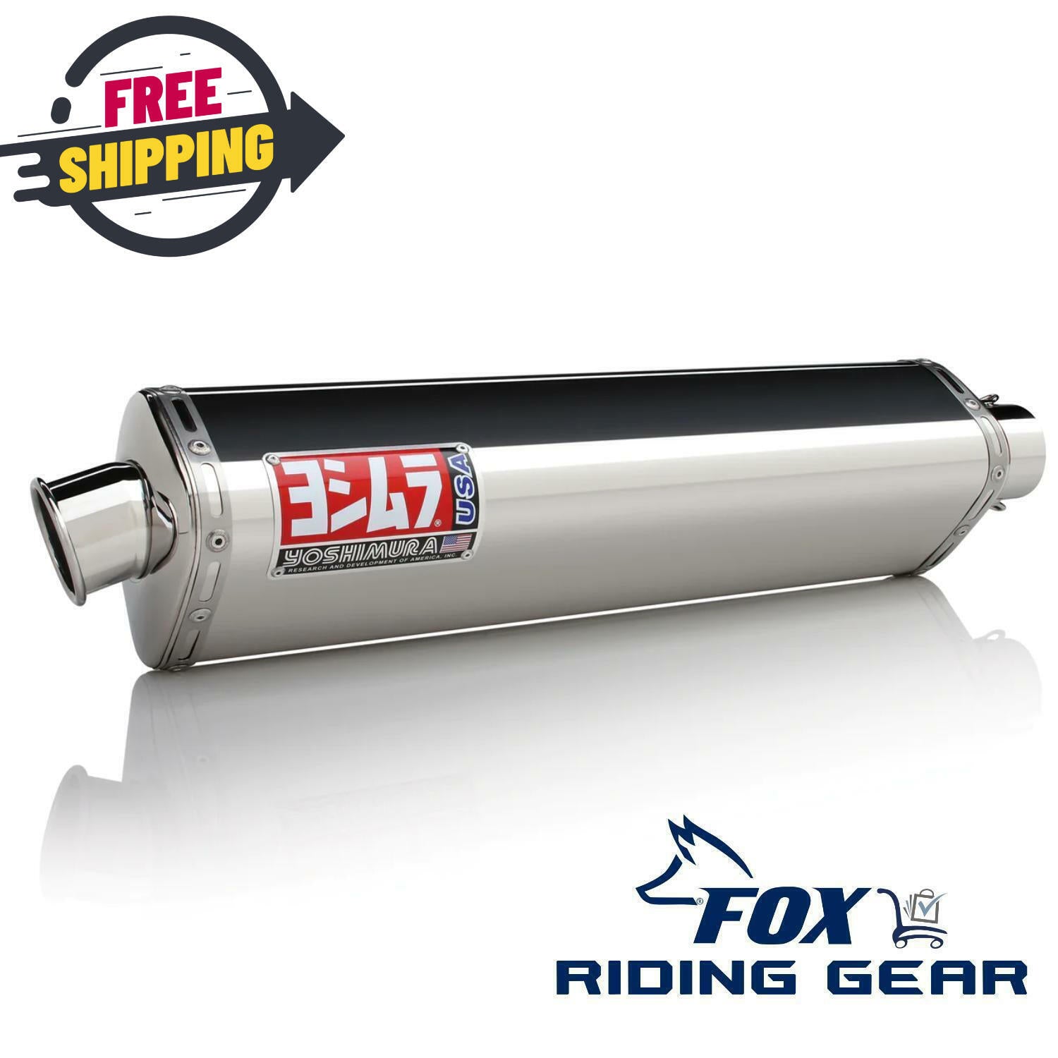 OPEN BOX OEM Yoshimura Street TRS Slip-On Exhaust | Yamaha FZ1 | 960-1527