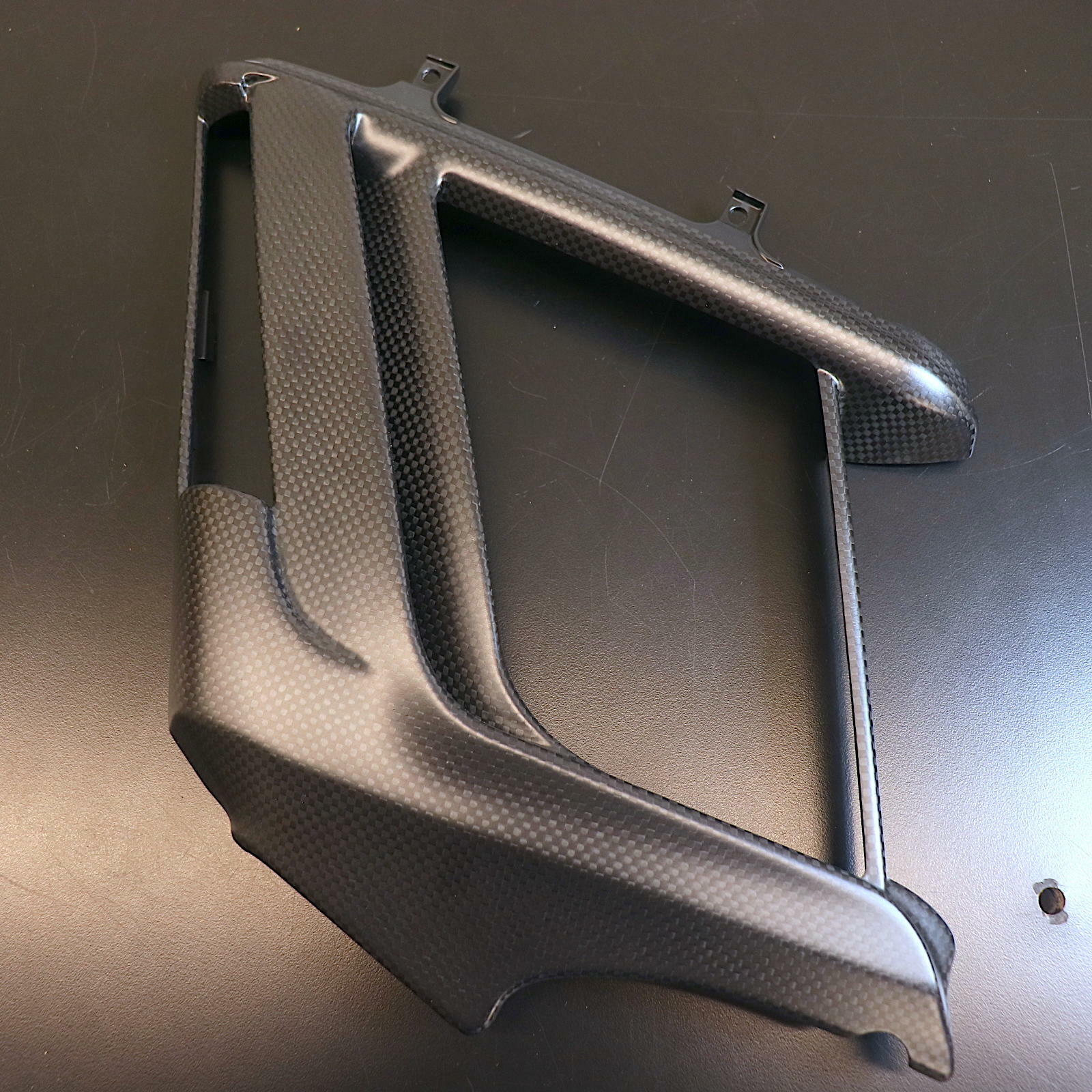 OEM Ducati Carbon Fiber H2O Radiator Cover | 96980551A - Open Box