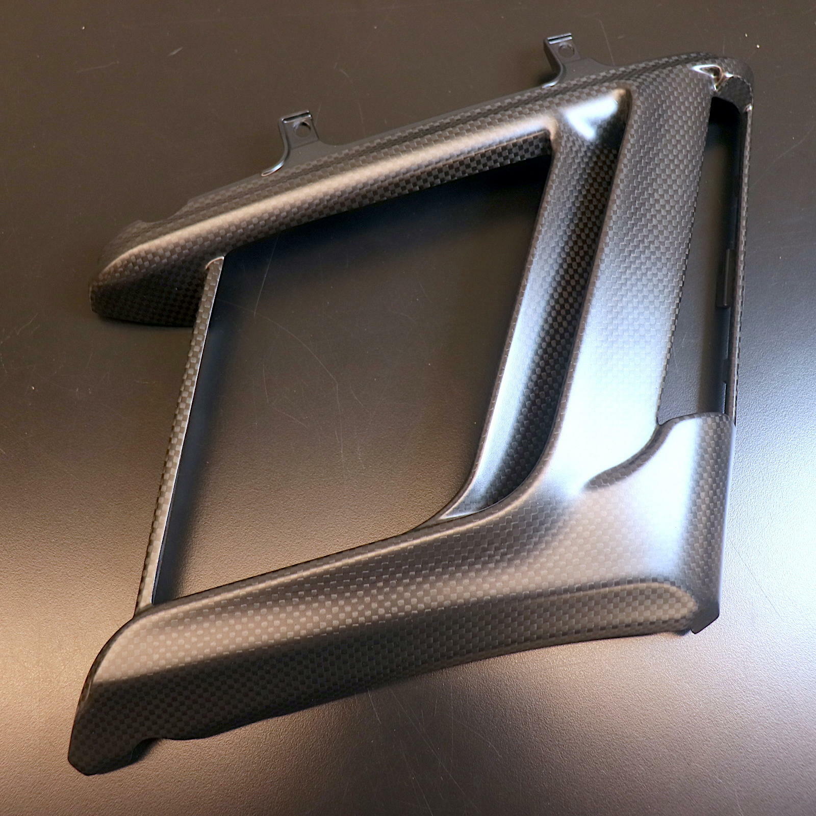 OEM Ducati Carbon Fiber H2O Radiator Cover | 96980551A - Open Box