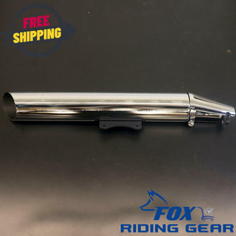 OPEN BOX OEM Suzuki Comp Muffler | Chrome | Rear Exhaust |14340-41F60-H01