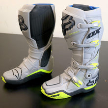 OPEN BOX OEM Fox Racing Instinct Boot | Gray & Yellow | Mens Size 9 | 27463-086-9