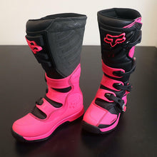 OPEN BOX OEM Fox Racing Comp 5 Boots | Pink | Womens Size: W5 | 16450-285-5