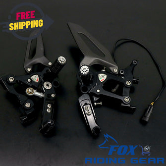 OPEN BOX OEM Ducati Carbon Fiber Rearset | 1199 SuperSport Panigale V2 | DU1199-REARSET