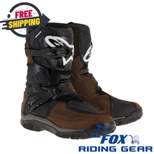 OPEN BOX OEM Alpinestars Belize Drystar Riding Boot | Mens Size: 11 | Brown | 3410-1747