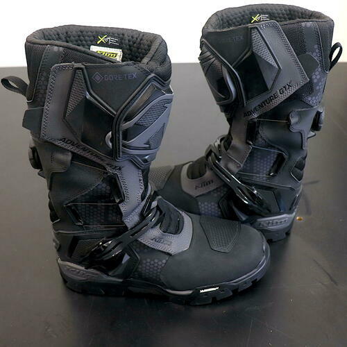 OPEN BOX OEM Klim GTX Adventure Boot | Stealth | Mens Size : 12 | 3119-000-012-001