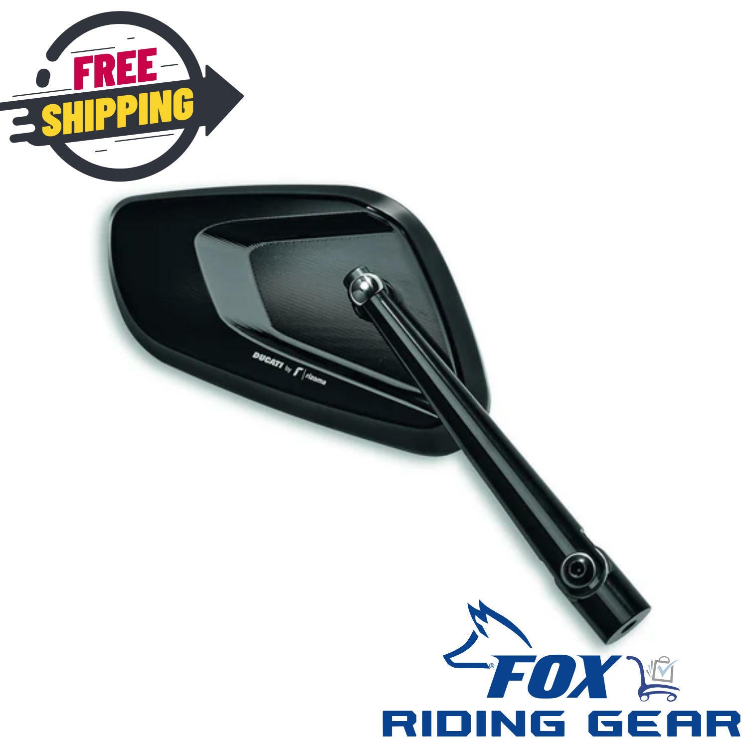 OEM Ducati Racing Mirror | Right Hand Side | Rizoma | 96880701AA - Open Box