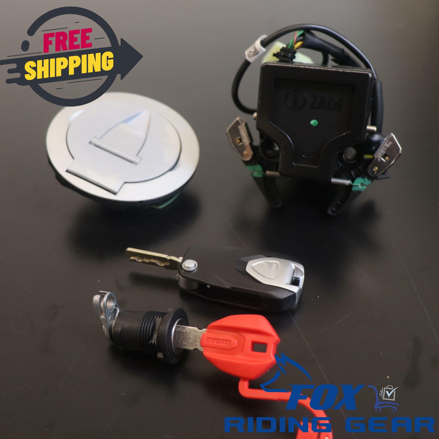 OPEN BOX OEM Ducati Key Set Hands Free | 868 MHZ Kit | 59821622E