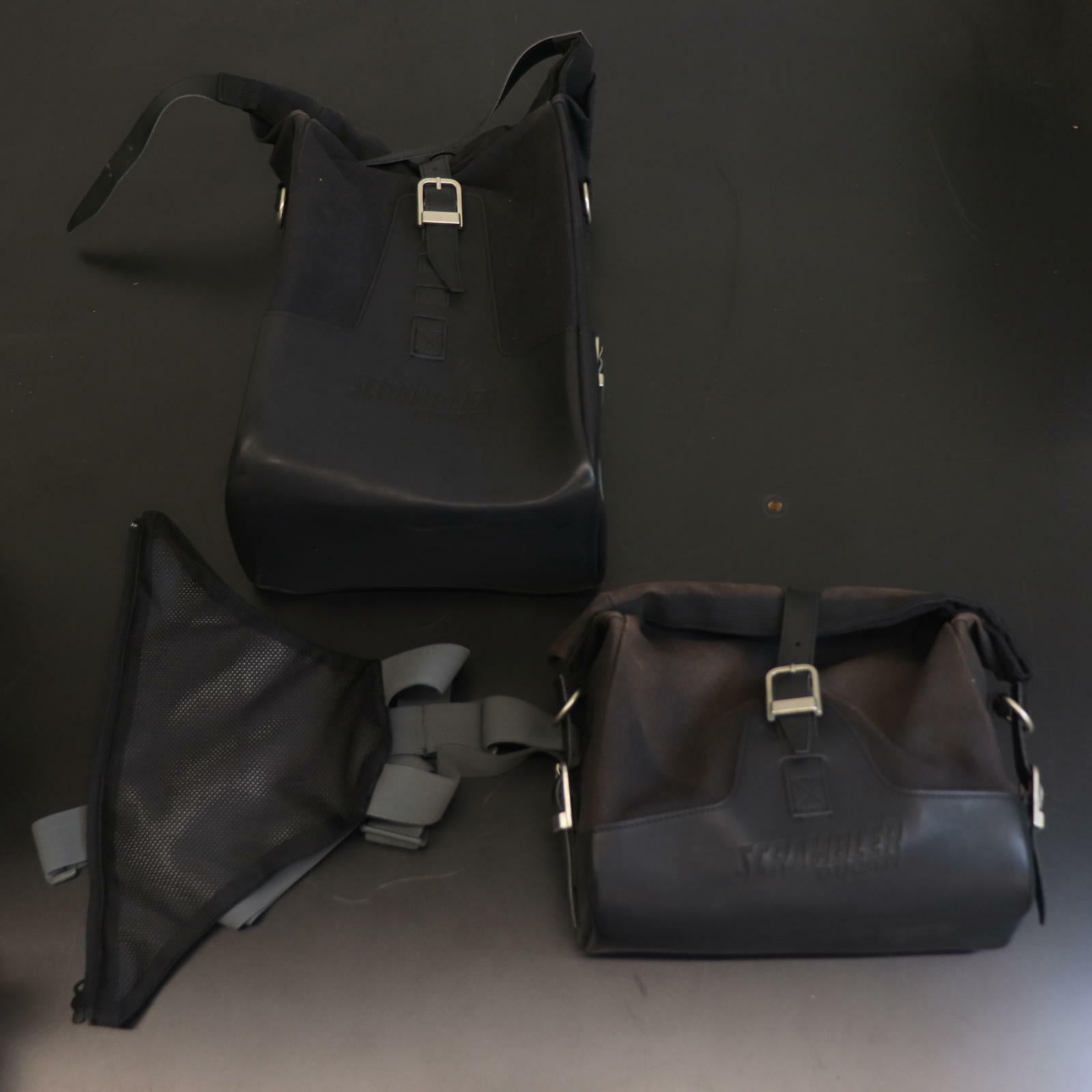 OPEN BOX OEM Ducati Classic Side Bags Set | Scrambler | 96780761B