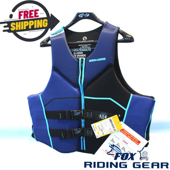 OPEN BOX OEM Sea-Doo Freedom PFD | Blue/Bleu | Unisex Size : XL