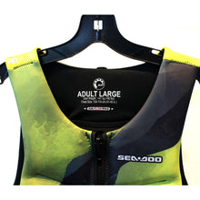 OPEN BOX OEM Sea-Doo Airflow Sun-Edit PFD | HI-VIS Yellow | Unisex Size : Large