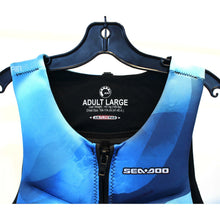 OPEN BOX OEM Sea-Doo Airflow Sun-Edit PFD | Blue/Bleu | Unisex Size : Large