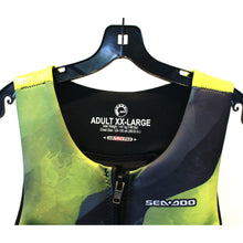 OPEN BOX OEM Sea-Doo Airflow Sun-Edit PFD| Hi-Vis Yellow | Unisex Size : 2XL