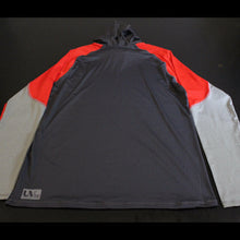 OPEN BOX OEM Sea-Doo LS Hooded Shirt | Lava Red/Rouge Lave | Men's Size: M