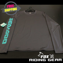 OPEN BOX OEM Sea-Doo Long Sleeve Rashguard | Charcoal Grey | Men's Size: XL