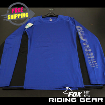 OPEN BOX OEM Sea-Doo Long Sleeve Rashguard | Royal Blue | Men's Size: 2XL