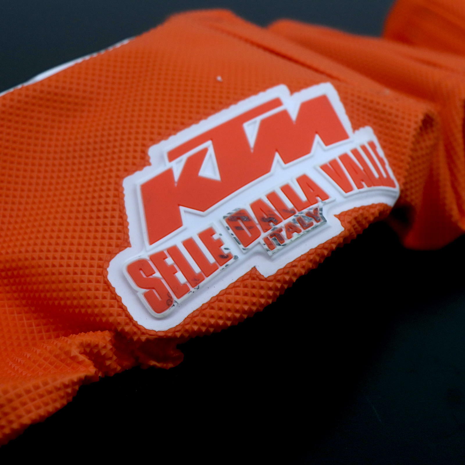 OPEN BOX OEM KTM Factory Seat Cover | Orange / Black | E-A46007040050EBA